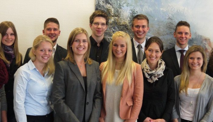 Unsere Auszubildenen 2013