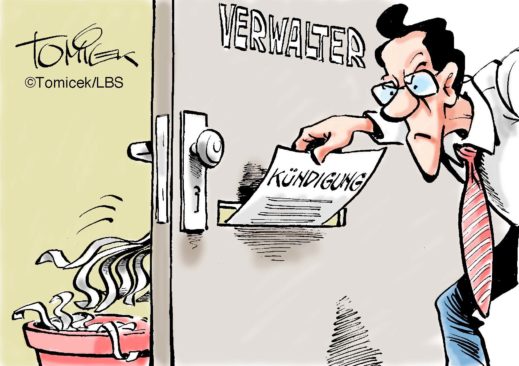 Die Kündigung des Verwalters