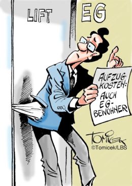 Das tägliche Auf und Ab