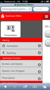 Sparkasse Witten mobile