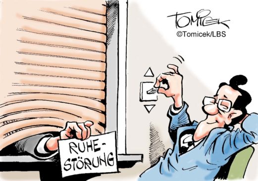 Zu spät für die Rollläden?