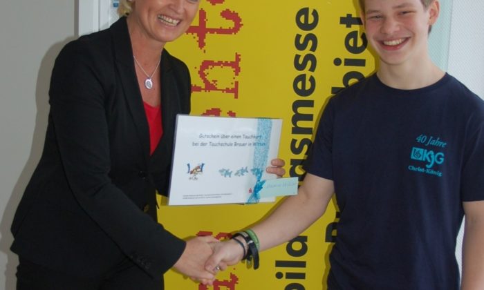 (v.l.n.r. Manuela Briele, Maurice Müller)