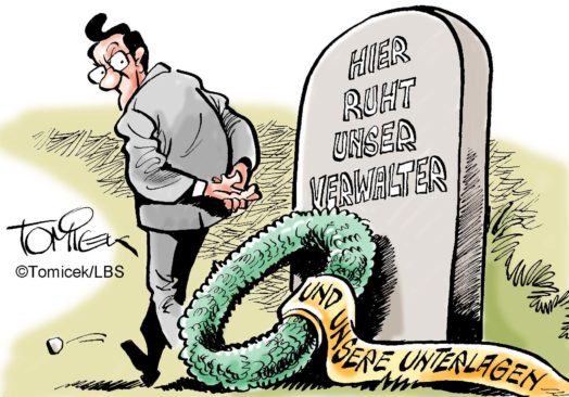 Wenn der Verwalter stirbt