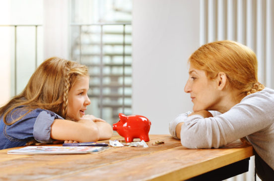 Reden übers Taschengeld